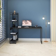Escrivaninha com Estante Alta 1,50m - 4 Prateleiras | Compace Design Dynamica - imagem 3