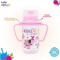 Lolly Copo Educativo Rosa 150ml - Estimule a Hidratação com Segurança e Diversão - imagem 3