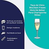 Taça de Champanhe com Frases Ruvolo 150ml - imagem 2