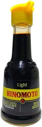 Molho de Soja light Hinomoto com Molheira de Vidro 150ml - imagem 1