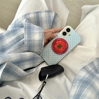 Capa iPhone 15/16: Bolinhas Vermelhas e Estilo! - imagem 2
