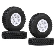 Kit 4 Pneus e Rodas Off-Road 1.55 para Buggy 1/10 - Aderência e Estilo Imbatíveis! - imagem 1