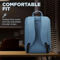 Mochila Lenovo Casual B210 Azul para notebook de até 15.6" GX40Q17226 - imagem 4