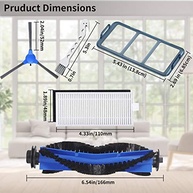 Kit de Peças de Substituição para Aspirador Robô Eufy - RoboVac 11S, 30, 30C, 15C - 14 Peças - imagem 3