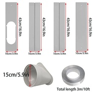 Kit de Ventilação para Ar Condicionado Portátil – Vedação Universal 15cm, Ideal para Janelas Deslizantes - imagem 4