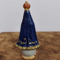 Imagem de Nossa Senhora Aparecida em Resina 15cm - Decoração Sagrada com Qualidade e Fé - imagem 3