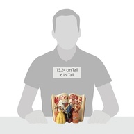 Disney Traditions Jim Shore - Estatueta Bela e a Fera em Resina, 15cm - imagem 5