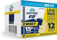 Parmalat Fit Bebida Proteica Baunilha 15g de Proteína 250mL – 12 Unidades - imagem 1