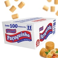 Paçoca rolha amendoim 1,5KG 100unid - imagem 1