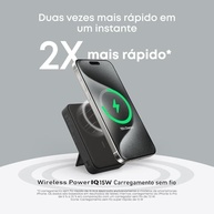 Anker MagGo Power Bank Qi2 15W: Carregador Portátil 10.000mAh com Tela Inteligente e Suporte para iPhone - imagem 4