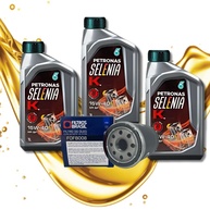 Troca de Óleo Palio Fire: Kit Completo Selenia 15W40 - imagem 2