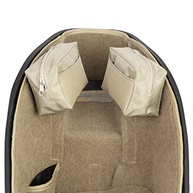 Forro Premium para Baú Honda PCX DLX 16-18 Bege com Logo Branco - Proteção e Estilo - imagem 3