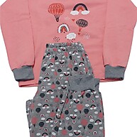 Conjunto Pijama Juvenil Moletom Feminino Manga Longa 10 a 16 - imagem 2