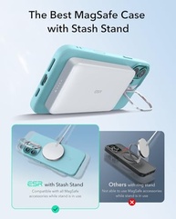 ESR Capa MagSafe para iPhone 16: Controle de Câmera, Suporte Integrado e Proteção Premium - imagem 4