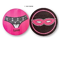 16 Adesivos Redondos para Chá de Lingerie – Ideal para Lembrancinhas - imagem 1