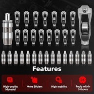 Kit Completo Rocker Arms e Levantadores de Válvula para Jeep, Dodge e Chrysler 3.7L/4.7L (16 Peças) - imagem 3