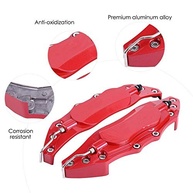 Akozon Capa Pinça de Freio Vermelha: Estilo e Proteção para Rodas 16"-17" - imagem 3
