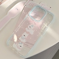 Capinha iPhone 16 Pro Max: Filhote Kawaii Transparente - imagem 2