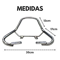 Alça Esportiva Cromada: Fan 125/150/Start 160 - imagem 2
