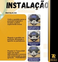 Trava Antifurto Ignição Titan 160 (2014-2024) Preta - Segurança Inabalável! - imagem 3