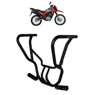 Protetor de Carenagem Bros 160 2022-2024 Preto Fosco com Pedaleira - MA Acessórios - imagem 2