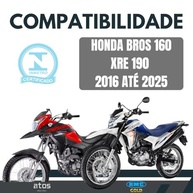 Kit Relação Transmissão KMC Gold Bros 160 (2015-2025) - Aço 1045 Resistente - imagem 3