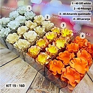 160 Forminhas Doces Finos: Elegância em Cores! - imagem 1