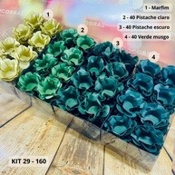 160 Forminhas Doces Finos: Paleta Elegante - imagem 1