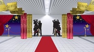 Adereços Paparazzi para Festa Noturna - 4 Peças de 160 cm em Plástico Preto e Branco - imagem 3