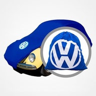 Capa Protetora Azul Helanca Lycra para VW Fusca Itamar (1200 a 1600) - Proteção Premium - imagem 5
