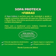 Sopa Indiana Mexidona Vegana contendo 3 pacotes de 160g cada - imagem 3