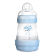 Mamadeira MAM 160ml Easy Start Bico 0m+ Azul - Segura, Confiável e Livre de BPA - imagem 1