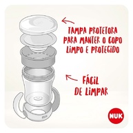 Nuk Mini Magic 360°: Copo com Alça para Bebê (160ml) - imagem 2
