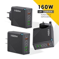 Carregador Rápido 160W: 6 Portas USB-C - imagem 2