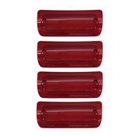 Kit 4 Lentes Vermelhas para Luz de Freio SHLPDFM 16520296 - Segurança e Estilo - imagem 1