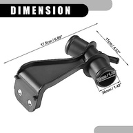 Tubo de Arrefecimento Radiador Motor 1657722030 para Toyota Corolla 2009-2013 - Conector Mangueira Aquecedor Interno - imagem 4