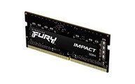 Memória Notebook Kingston Fury Impact 16GB DDR4 3200 Mhz - Preto - imagem 1