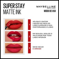Maybelline Matte Ink: Batom Líquido 16h - imagem 2