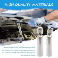 Conjunto de Soquete para Vela de Ignição 14mm e 16mm - Ferramenta Universal 3/8" - imagem 5