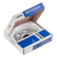 Kit Nxr 160 Bros (15 , 18) / Xre 190 (16 , 17) 48Z X 16Z Com Corrente 428H X 128L , Titanium (1045) , Riffel - imagem 3