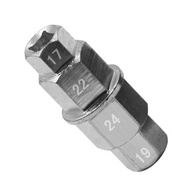 Chave Sextavada 17-24mm para Eixo Dianteiro de Moto: Precisão e Segurança - imagem 1