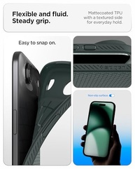 Capa Spigen Liquid Air para iPhone 17 Air - Verde Abismo: Proteção Premium e Estilo - imagem 5