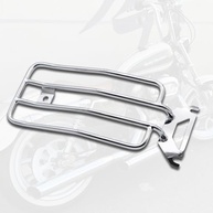 Suporte de Bagagem Clássico Prata para Harley Heritage Softail & Deluxe 00-17 - imagem 5