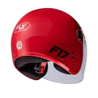 Capacete Moto Aberto Fly F-17 Vermelho: Estilo e Segurança para Todos os Riders - imagem 5
