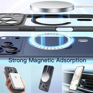 JETech Capa Magnética Transparente para iPhone 17 Pro Max (6.9") - MagSafe, Proteção Total da Câmera, Leve e Ultrafina (Claro) - imagem 5
