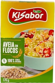KiSabor Avêia Em Flocos Kisabor 170 Gramas - imagem 2