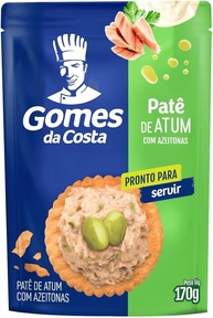 Patê de atum com Azeitona Gomes da Costa Pouch 170g - imagem 1