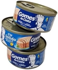 Kit 3 Atum Sólido Em Óleo Gomes Da Costa 170g - imagem 3