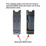 Placa Adaptadora DPP Titanium para Glock 17/19 MOS: Compatibilidade Perfeita com Holosun e RomeoZero - imagem 3