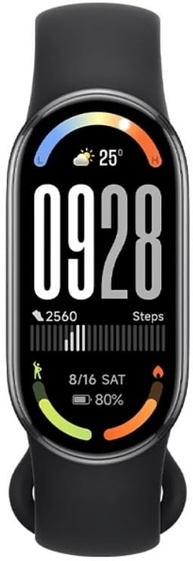 Smartband Mi Band 10 Global: Tela AMOLED 1.72", 150 Modos Esportivos, 21 Dias de Bateria - Pulseira Inteligente Preta - imagem 2